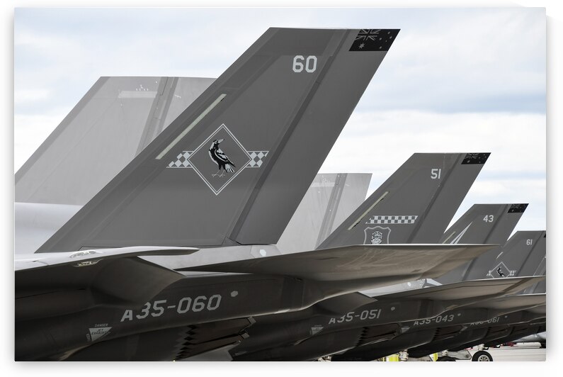  Royal Australian Air Force F-35 Lightning IIs by Conceptual Photography