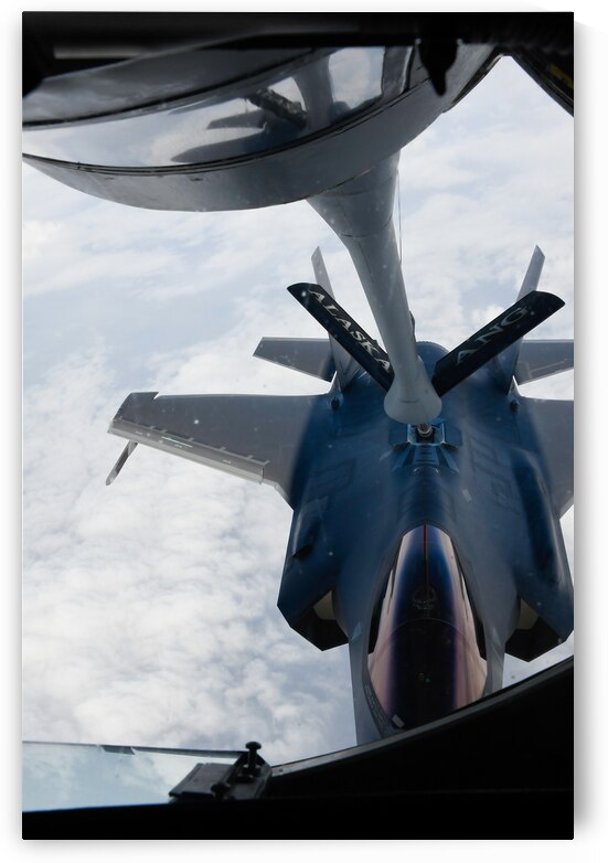 Refueling F-35 Lightning II by Conceptual Photography