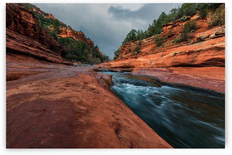 Flowing Waters at Slide Rock State Park by Shallowshark