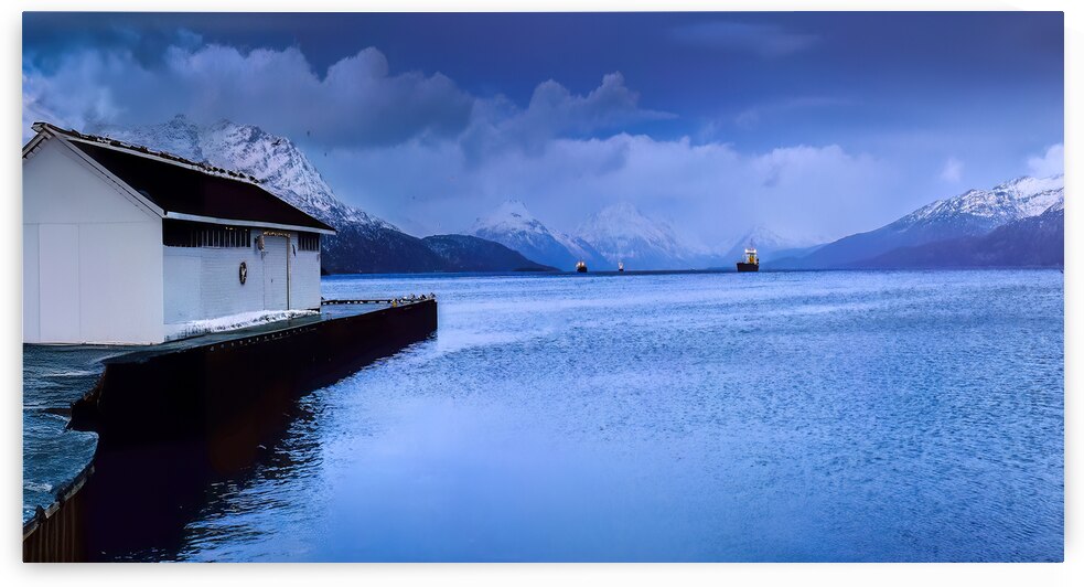 Lofoten Bognes Lodingen Ferry by Norma Brandsberg Photography