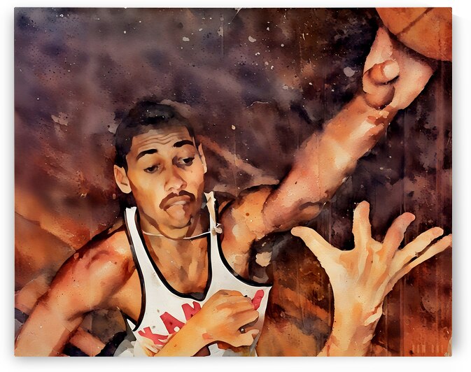 Wilt Chamberlain Kansas Dunk by Row One Brand