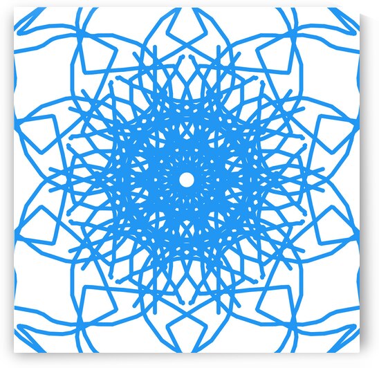 mandala intricate patterns OF FLOWERS by Luciano