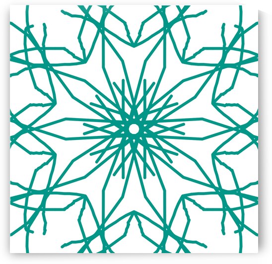 mandala Vegetation by Luciano