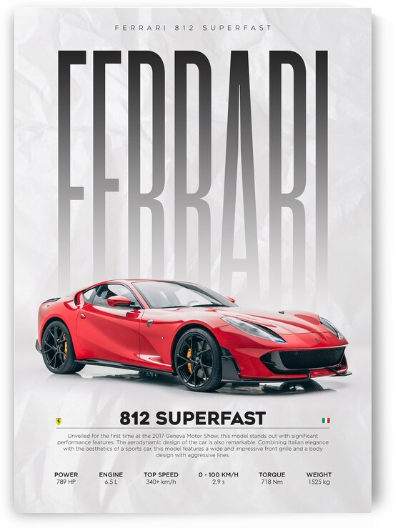 Ferrari 812 Superfast by Conceptual Photography