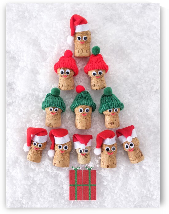 Seasonal Cork Art by Assaf Frank