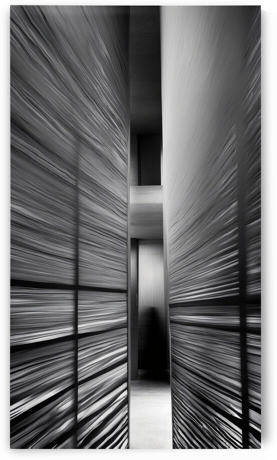 A Series of Black and White Prints Exploring the Depth of Human Existence 7 by The Mabazza Foundation 