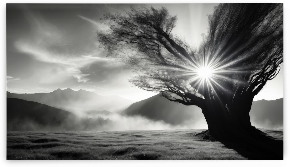 A Series of Black and White Prints Exploring the Depth of Human Existence 17 by The Mabazza Foundation 