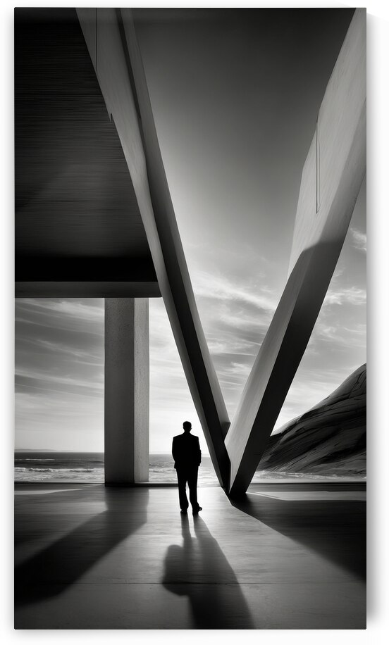 A Series of Black and White Prints Exploring the Depth of Human Existence 22 by The Mabazza Foundation 