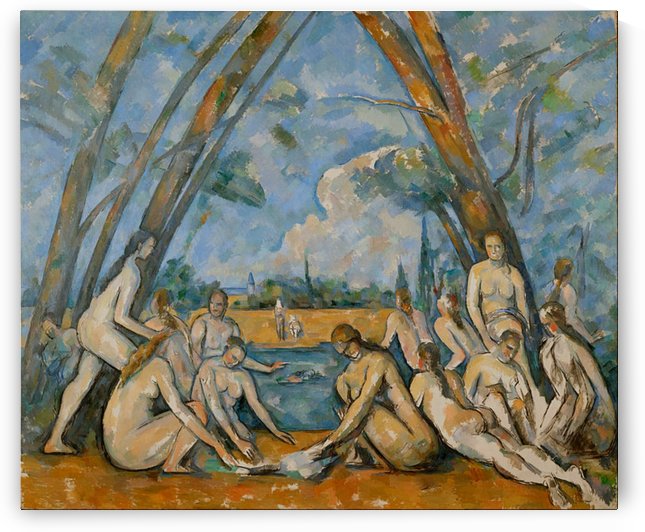 Paul Cézanne: The Bathers HD 300ppi by Stock Photography