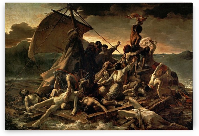 Théodore Géricault: The Raft of the Medusa HD 300ppi by Stock Photography