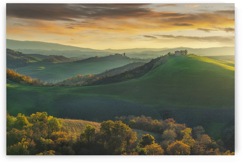 Autumn landscape in Crete Senesi by Stefano Orazzini