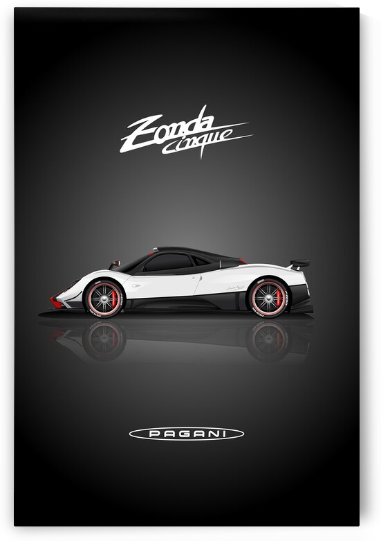 Pagani Zonda Cinque by Conceptual Photography