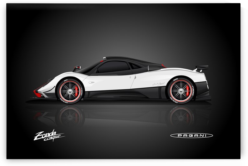 Pagani Zonda Cinque by Conceptual Photography