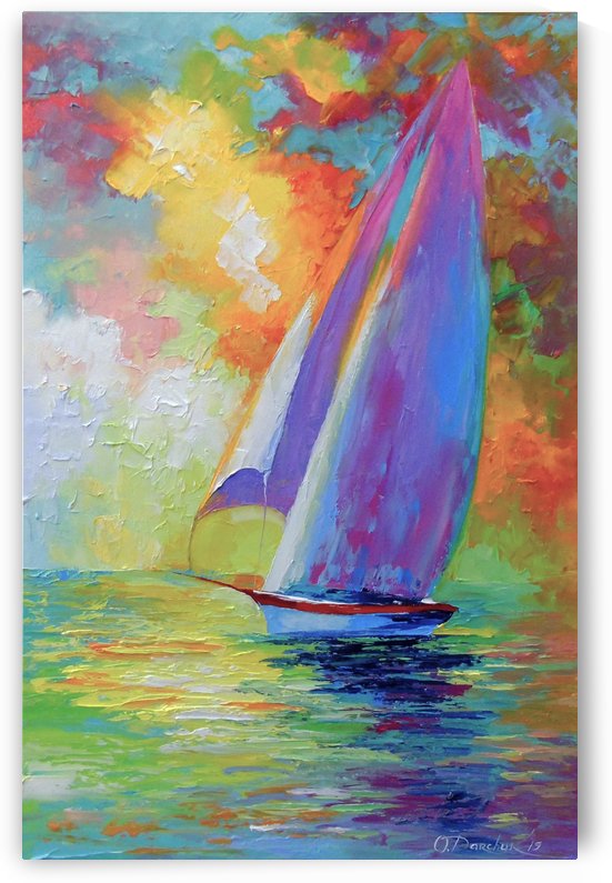 Sailboat by Olha Darchuk 