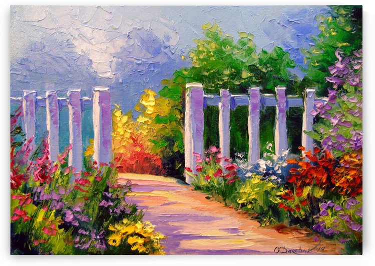 Sunny yard by Olha Darchuk 