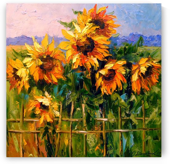 Sunflowers by Olha Darchuk 