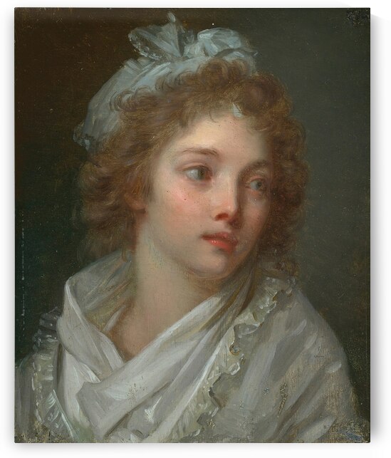 Portrait of a young lady by Elisabeth Louise Vigée Le Brun [1755–1842] by MyCozyFineArt