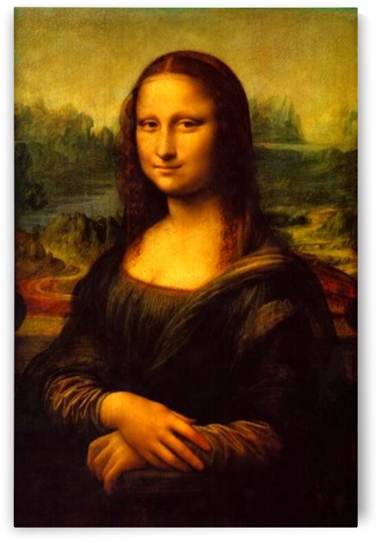Leonardo da Vinci. The Mona Lisa HD 300ppi by Stock Photography