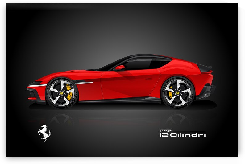 Ferrari 12Cilindri by Conceptual Photography