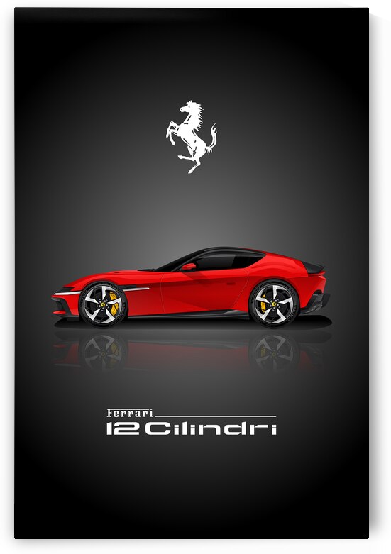Ferrari 12Cilindri by Conceptual Photography