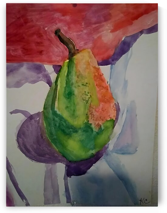 Abstract Modern Art Painting Print Mixed Media Collage Wall Art for Home Décor Unique Original Christmas Gift By Acclaimed Artist Kate Colson 1 by Kate Colson Studio