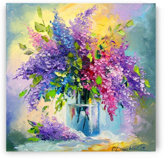 Bouquet of lilac by Olha Darchuk 