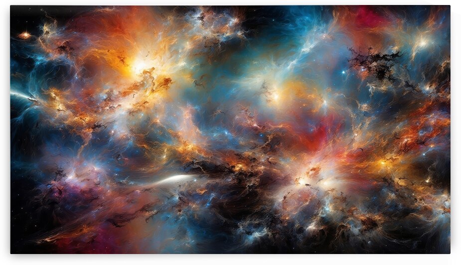 Colliding Galaxies 2 by The Mabazza Foundation 