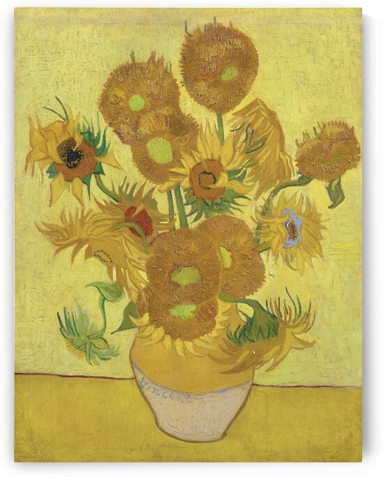 Vincent van Goghs Sunflowers 1888 by Art Of Destiny