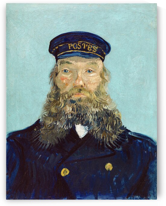 Vincent van Goghs Portrait of Postman Roulin 1888 by Art Of Destiny
