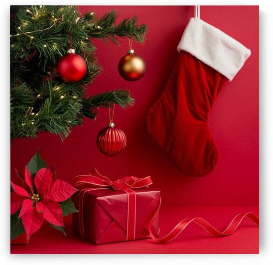 A christmas background  by Kawtar el harda