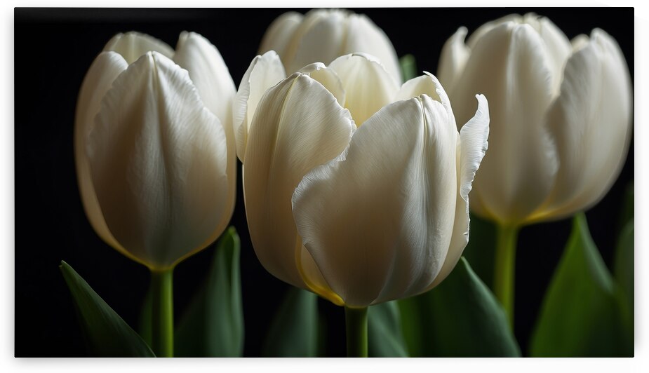 White Tulips  4 by The Mabazza Foundation 