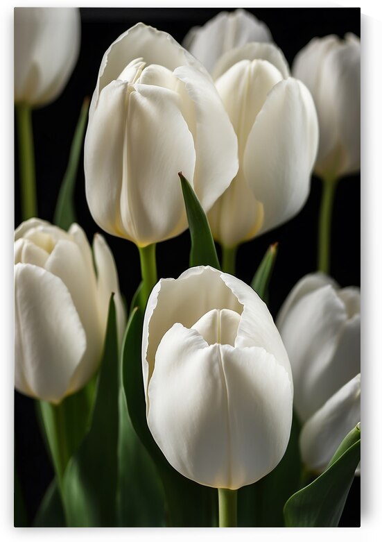White Tulips  6 by The Mabazza Foundation 