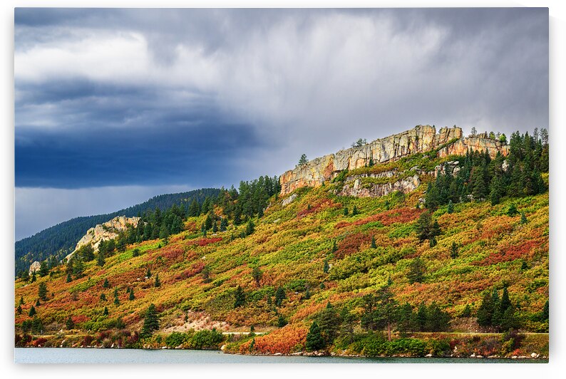 Storms Over North Lake by Andy Crawford