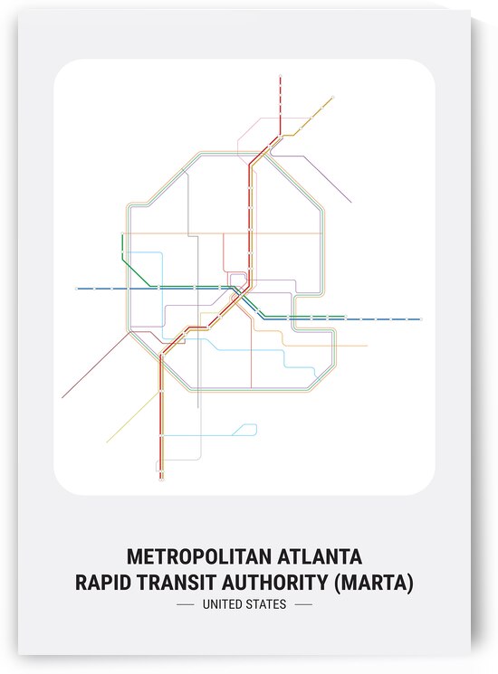 Atlanta MARTA by Conceptual Photography