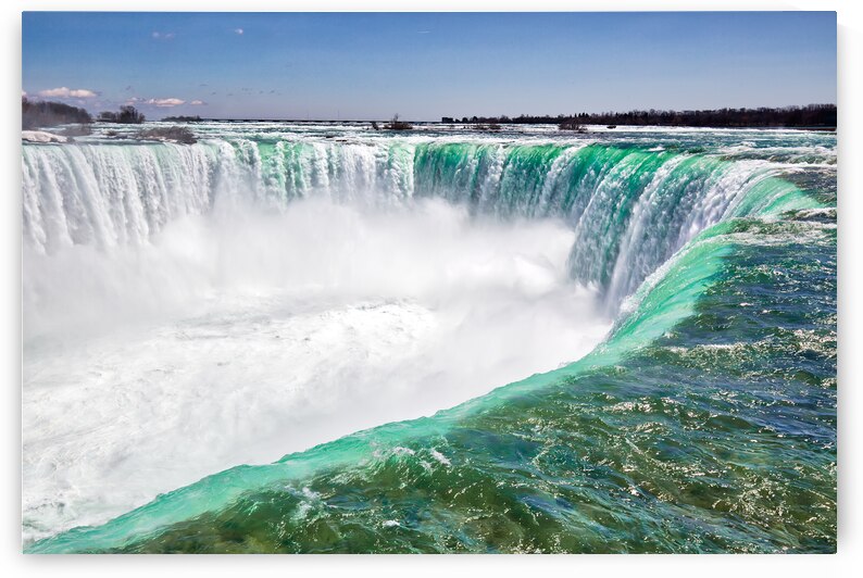Majestic Niagara Waterfall by Elijah Lovkoff