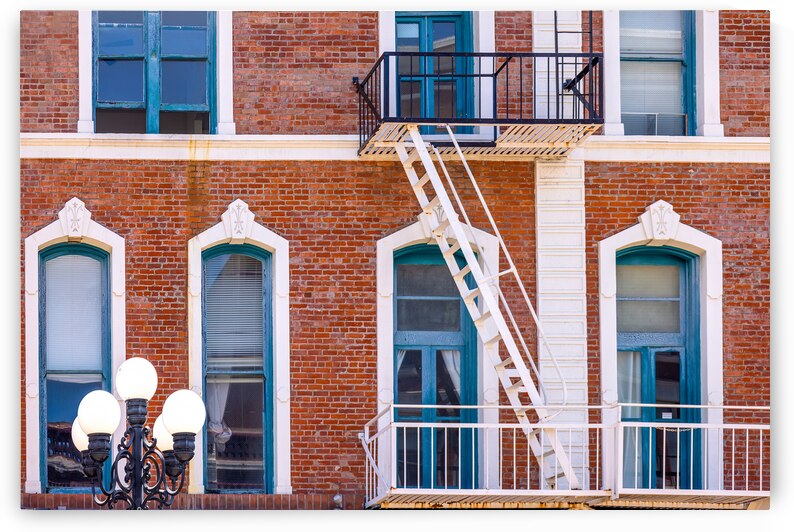 USA San Diego Gaslamp quarter in historic neighborhood known for restaurants and nightlife by Elijah Lovkoff