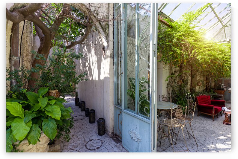 Israel Tel Aviv historic center Neve Tzedek with art galleries and restaurants by Elijah Lovkoff