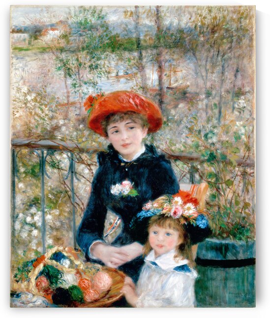 Pierre Auguste Renoir - The Two Sisters by Wirla