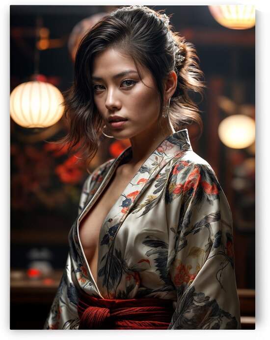  Traditional Style Kimono  by Aniima Illussiya