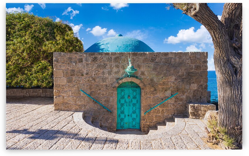 Israel Tel Aviv historic Old Jaffa port and arab city streets architecture by Elijah Lovkoff