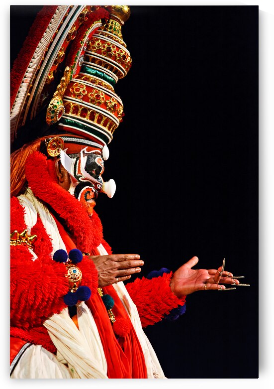 Kathakali is a famous dance drama of south indian state of Keral by Dmitry Rukhlenko