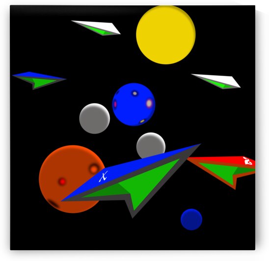 Busy Space by Red Ball Graphics