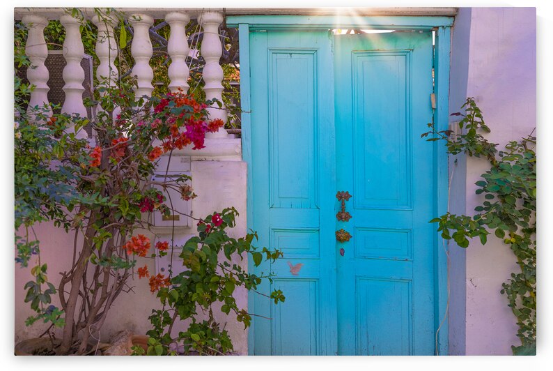 Israel Tel Aviv historic neighborhood Neve Tzedek with art galleries boutiques and old houses by Elijah Lovkoff