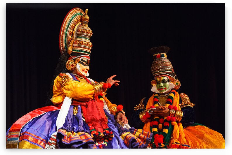 Kathakali dance. Bhava Bhavanam Festival. September 2009. Chenna by Dmitry Rukhlenko