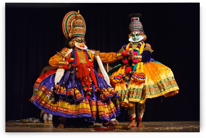 Kathakali dance. Bhava Bhavanam Festival. September 2009. Chenna by Dmitry Rukhlenko