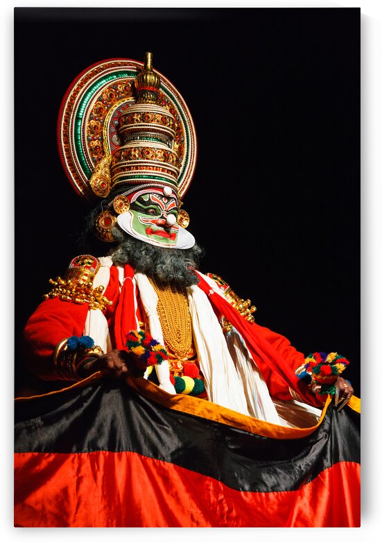 Kathakali dance. Bhava Bhavanam Festival. September 2009. Chenna by Dmitry Rukhlenko