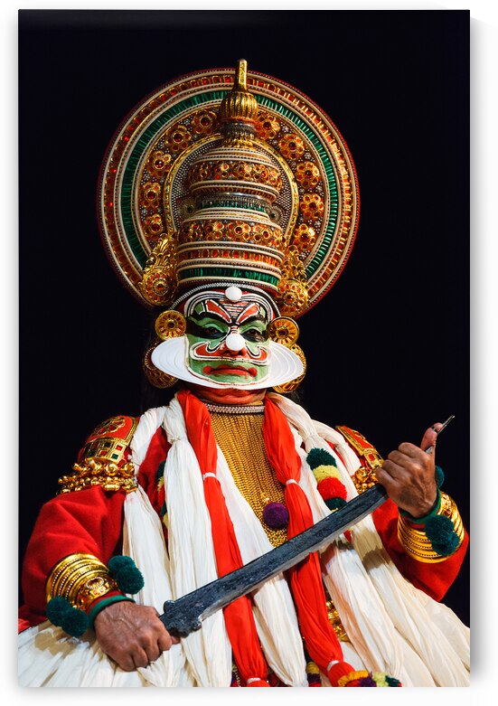 Kathakali dance. Bhava Bhavanam Festival. September 2009. Chenna by Dmitry Rukhlenko