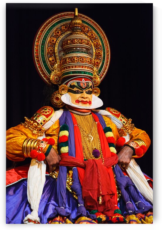 Kathakali dance. Bhava Bhavanam Festival. September 2009. Chenna by Dmitry Rukhlenko