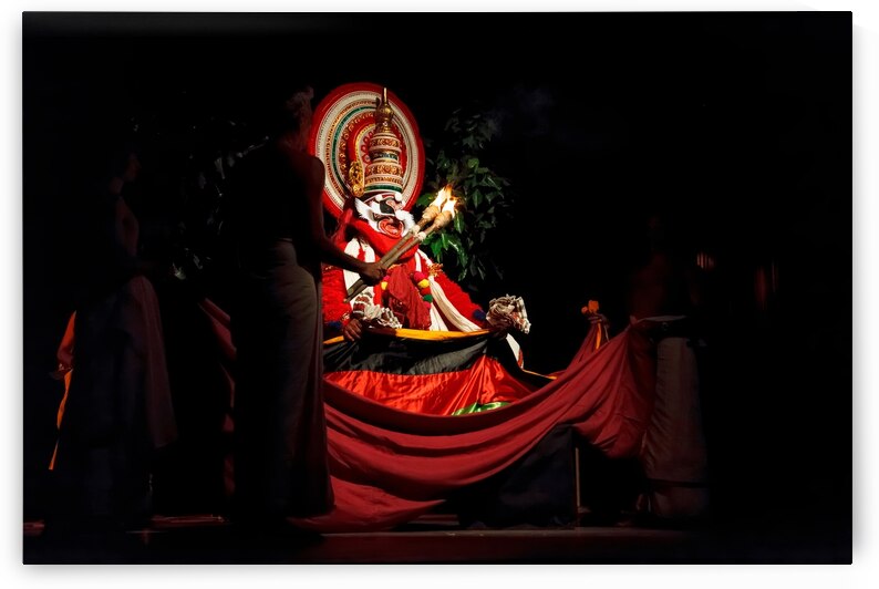 Kathakali dance. Bhava Bhavanam Festival. September 2009. Chenna by Dmitry Rukhlenko