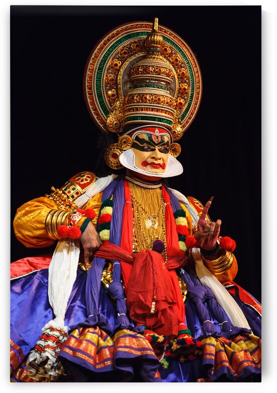 Kathakali dance. Bhava Bhavanam Festival. September 2009. Chenna by Dmitry Rukhlenko